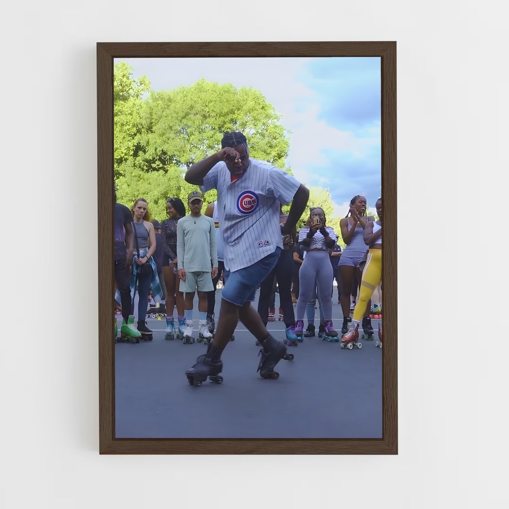 Poster Street Groove – affiche Roller (vue 5)